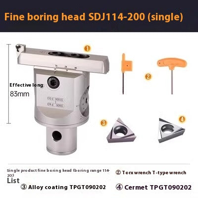 1070-SDJ Fine Boring Tools Fine Boring Heads Adjustable BT40 Fine Boring Tools Set Machining Center Small Bore Fine Boring Tools Shandong Denso Pricision Tools Co.,Ltd.